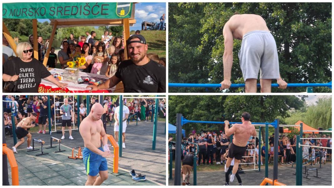 Streetworkout spektakl u Murskom Središću Streetworkout spektakl u Murskom Središću