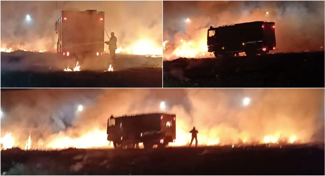 VIDEO Brza intervencija vatrogasaca spriječila širenje požara u Pribislavcu VIDEO Brza intervencija vatrogasaca spriječila širenje požara u Pribislavcu