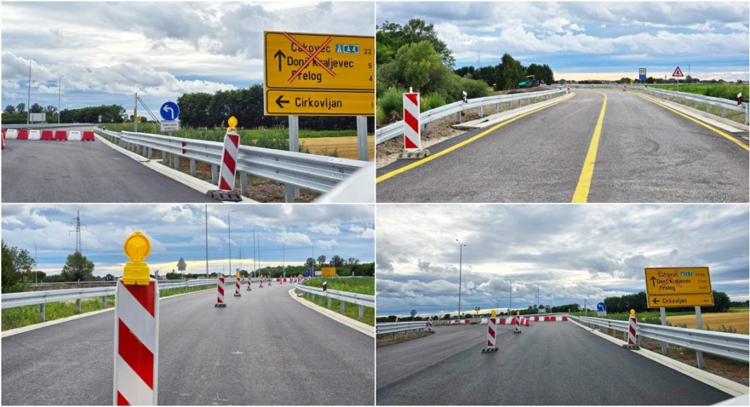 FOTO Ponovno otvorena dionica ceste između Cirkovljana i Draškovca FOTO Ponovno otvorena dionica ceste između Cirkovljana i Draškovca