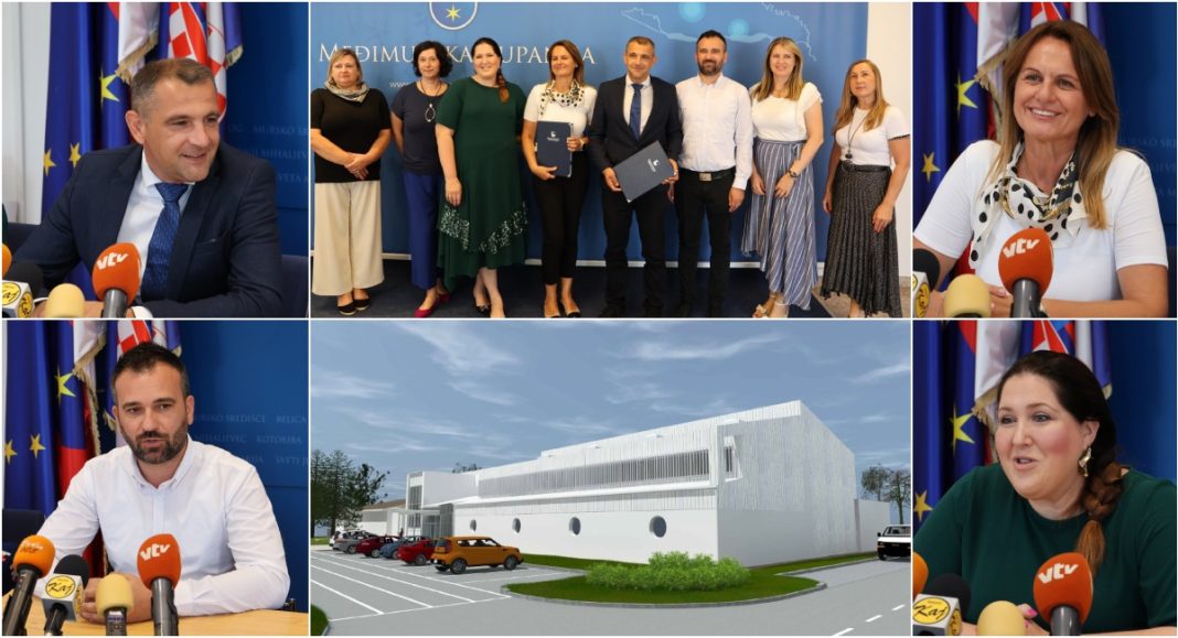 FOTO Počinje gradnja sportske dvorane i dogradnja OŠ dr. Vinka Žganca Vratišinec, novi veliki projekt Međimurske županije FOTO Počinje gradnja sportske dvorane i dogradnja OŠ dr. Vinka Žganca Vratišinec, novi veliki projekt Međimurske županije