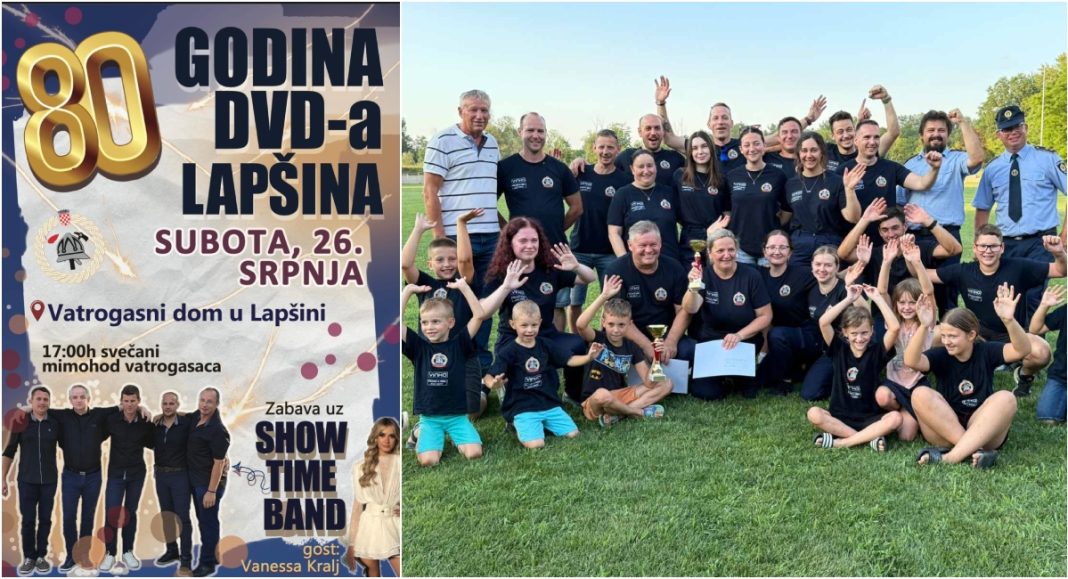 PROSLAVA 80 GODINA DVD-a LAPŠINA Mimohod, glazba, napuhanac i zabava za sve generacije PROSLAVA 80 GODINA DVD-a LAPŠINA Mimohod, glazba, napuhanac i zabava za sve generacije