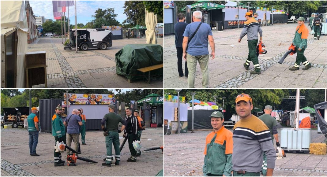 FOTO Za čisti grad: Čakomovi radnici iza kulisa Porcijunkulova FOTO Za čisti grad: Čakomovi radnici iza kulisa Porcijunkulova