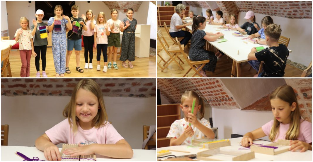 FOTO Dječje ruke stvaraju u Muzeju Međimurja Čakovec stvaraju čarobne tkanine FOTO Dječje ruke stvaraju u Muzeju Međimurja Čakovec stvaraju čarobne tkanine