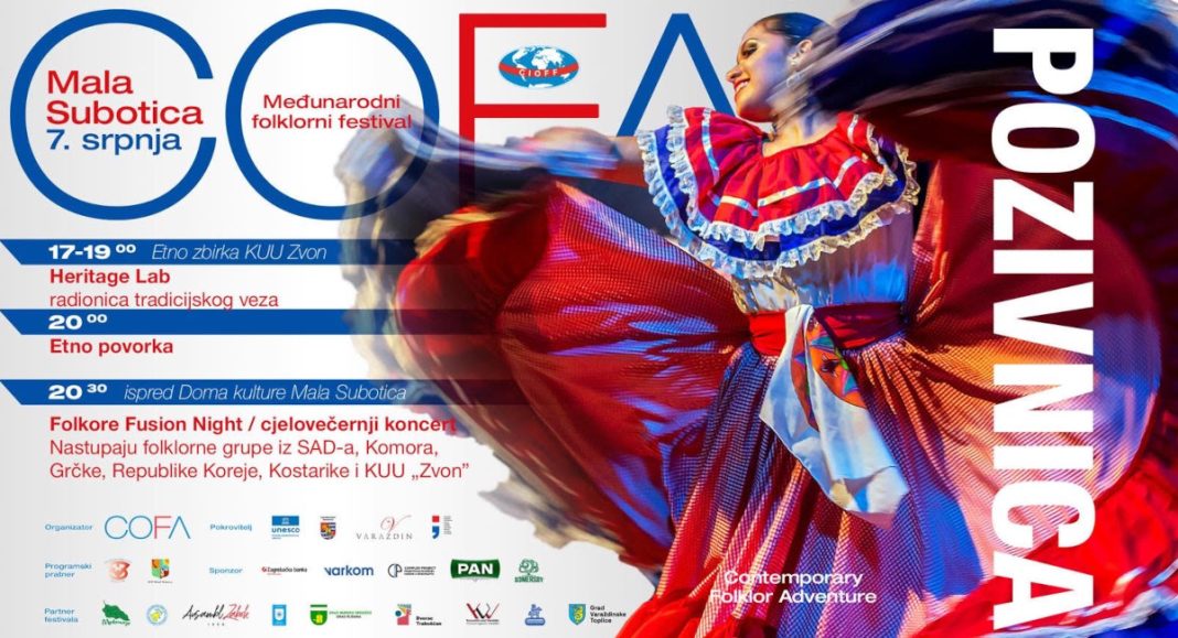 Folklorne skupine iz četiri zemlje nastupaju u Maloj Subotici 7. srpnja Folklorne skupine iz četiri zemlje nastupaju u Maloj Subotici 7. srpnja