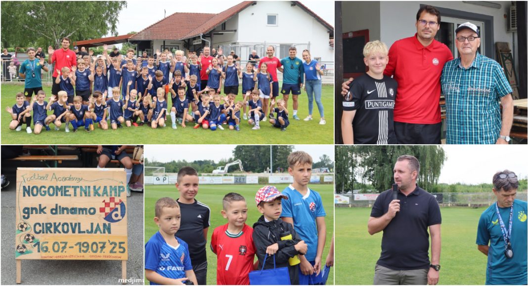 FOTO Otvoren 3. Dinamov nogometni kamp u Cirkovljanu: sudjeluje 43 djece iz 7 zemalja! FOTO Otvoren 3. Dinamov nogometni kamp u Cirkovljanu: sudjeluje 43 djece iz 7 zemalja!