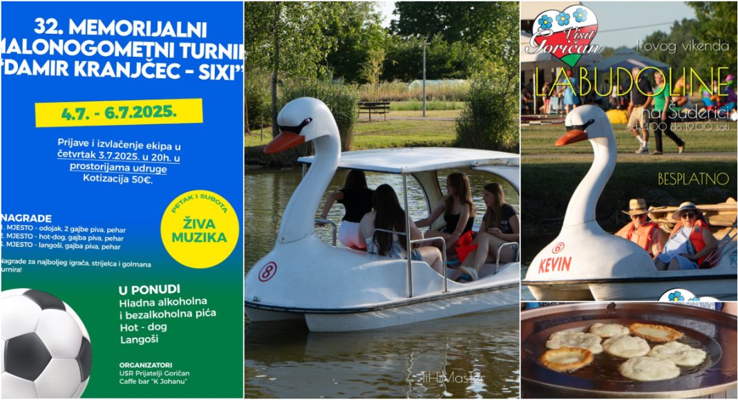 Od petka do nedjelje: Tri dana nogometa, druženja i žive glazbe na Šuderici u Goričanu! Od petka do nedjelje: Tri dana nogometa, druženja i žive glazbe na Šuderici u Goričanu!