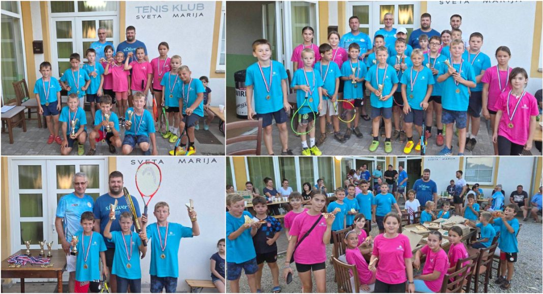 FOTO Mali tenisači pokazali zavidne vještine na turniru Škole tenisa u Svetoj Mariji FOTO Mali tenisači pokazali zavidne vještine na turniru Škole tenisa u Svetoj Mariji