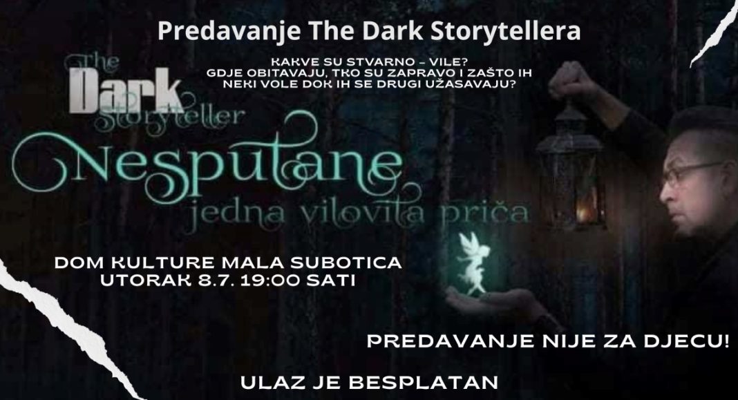Kristijan Petrović odgovara na pitanja o vilama na predavanju “Nesputane – jedna vilovita priča” Kristijan Petrović odgovara na pitanja o vilama na predavanju “Nesputane – jedna vilovita priča”