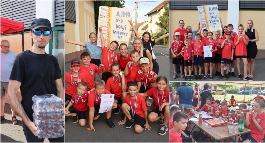 Mali vatrogasci iz DVD-a Donji Vidovec prvi put osvojili 1. mjesto, a imali su i strastvene navijače! Mali vatrogasci iz DVD-a Donji Vidovec prvi put osvojili 1. mjesto, a imali su i strastvene navijače!