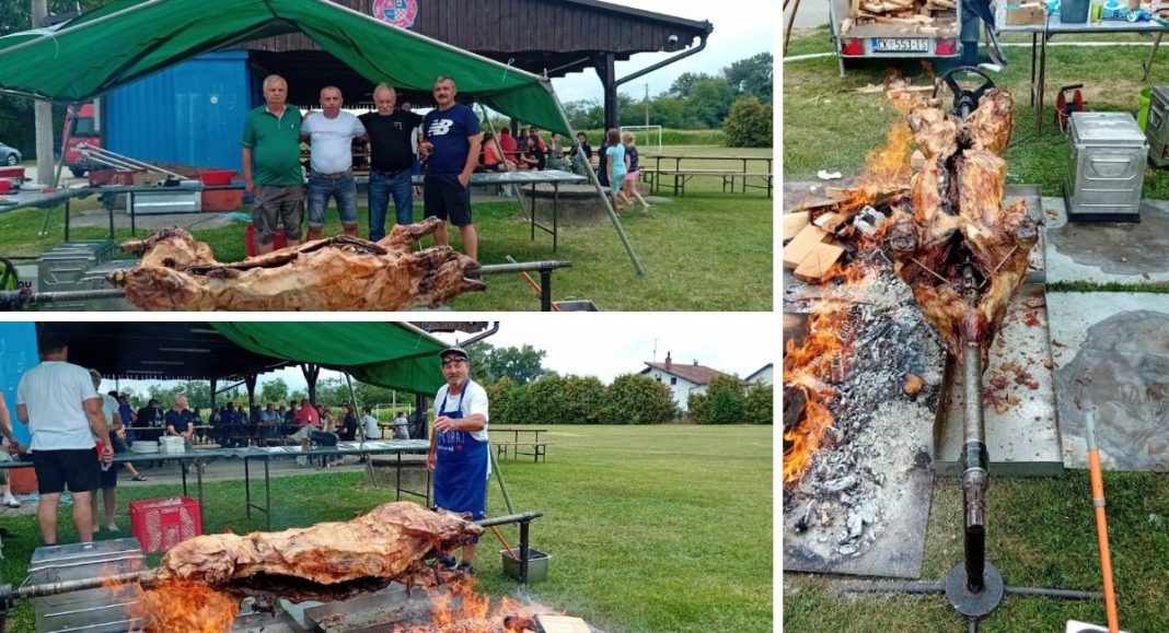 Stjepan Črnčec od ranog jutra na nogama, a uz veselo društvo sve ide lakše Stjepan Črnčec od ranog jutra na nogama, a uz veselo društvo sve ide lakše