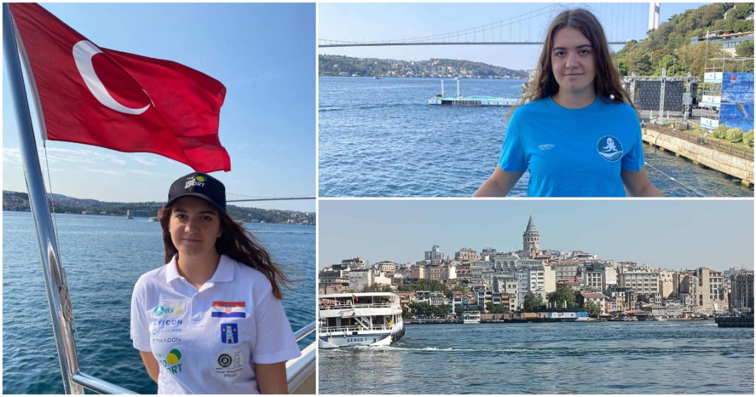 Međimurka Sara Puklavec danas će plivati na dva kontinenta Međimurka Sara Puklavec danas će plivati na dva kontinenta