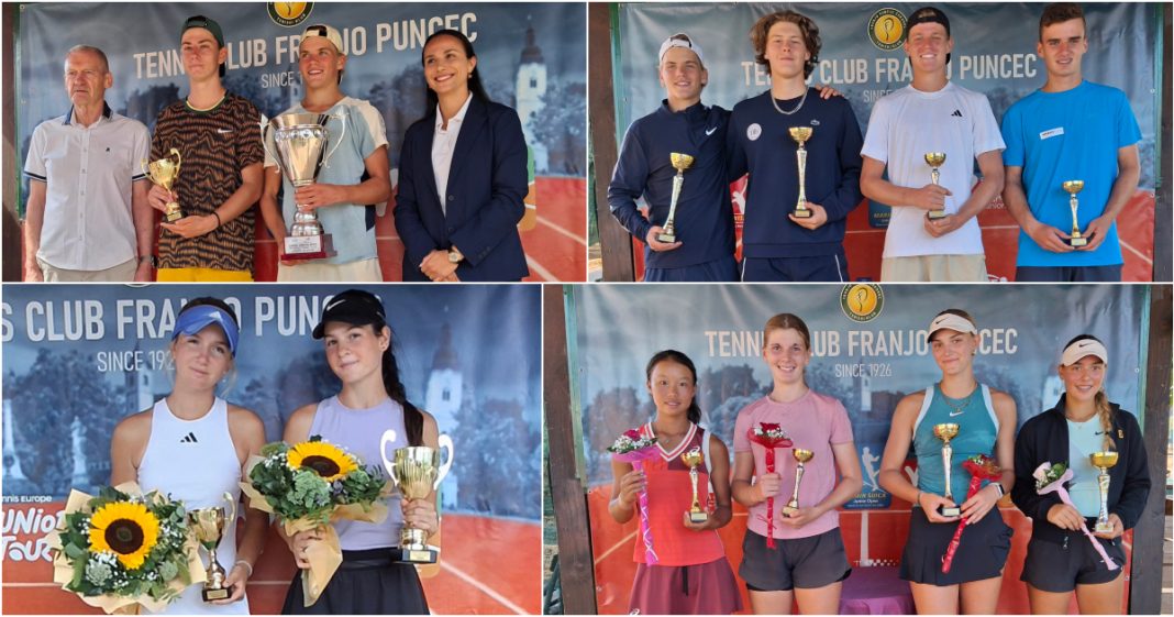 Teniski klub Franjo Punčec organizirao jaki međunarodni turnir za juniore i juniorke Teniski klub Franjo Punčec organizirao jaki međunarodni turnir za juniore i juniorke