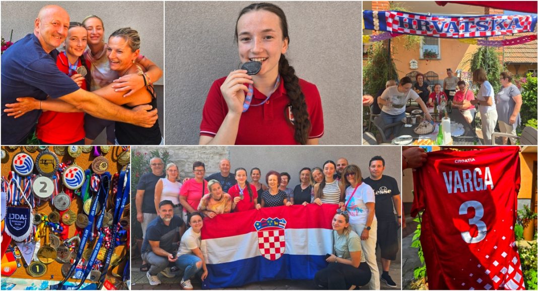 FOTO/VIDEO Doček junakinje: Srebrna Rahela Varga stigla u Pribislavec FOTO/VIDEO Doček junakinje: Srebrna Rahela Varga stigla u Pribislavec