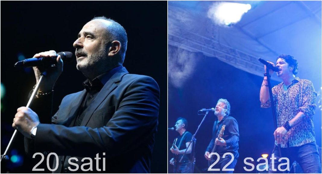 Kiša neće pokvariti zabavu. U nedjelju umjesto jednog, na Velikoj pozornici imamo dva koncerta! Kiša neće pokvariti zabavu. U nedjelju umjesto jednog, na Velikoj pozornici imamo dva koncerta!