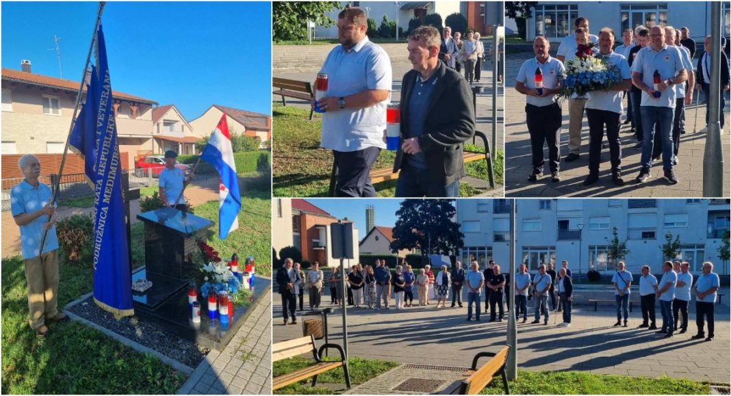 FOTO Kod spomen obilježja u Šenkovcu položeni vijenci i zapaljene svijeće FOTO Kod spomen obilježja u Šenkovcu položeni vijenci i zapaljene svijeće