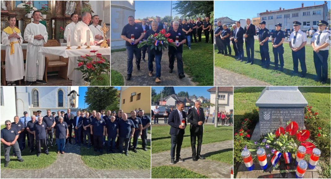 FOTO Sveti Martin na Muri misom i paljenjem svijeća odao počast braniteljima FOTO Sveti Martin na Muri misom i paljenjem svijeća odao počast braniteljima