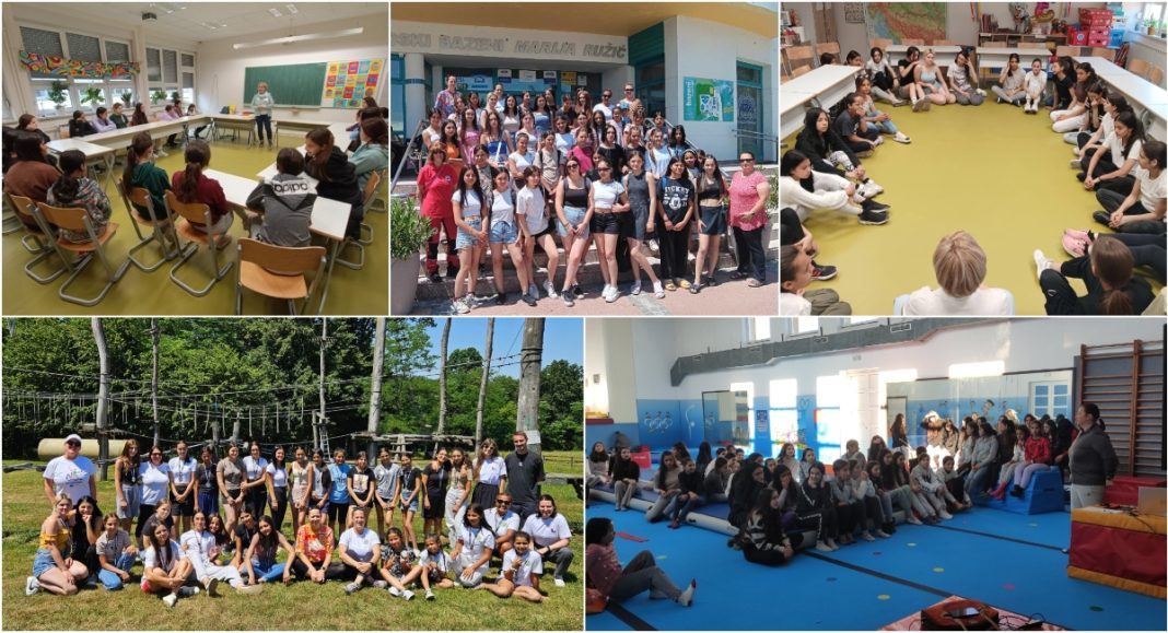 FOTO Završen projekt „M žok igra ame – Dani za nas“: 66 učenica osnaženo kroz sport i edukaciju FOTO Završen projekt „M žok igra ame – Dani za nas“: 66 učenica osnaženo kroz sport i edukaciju