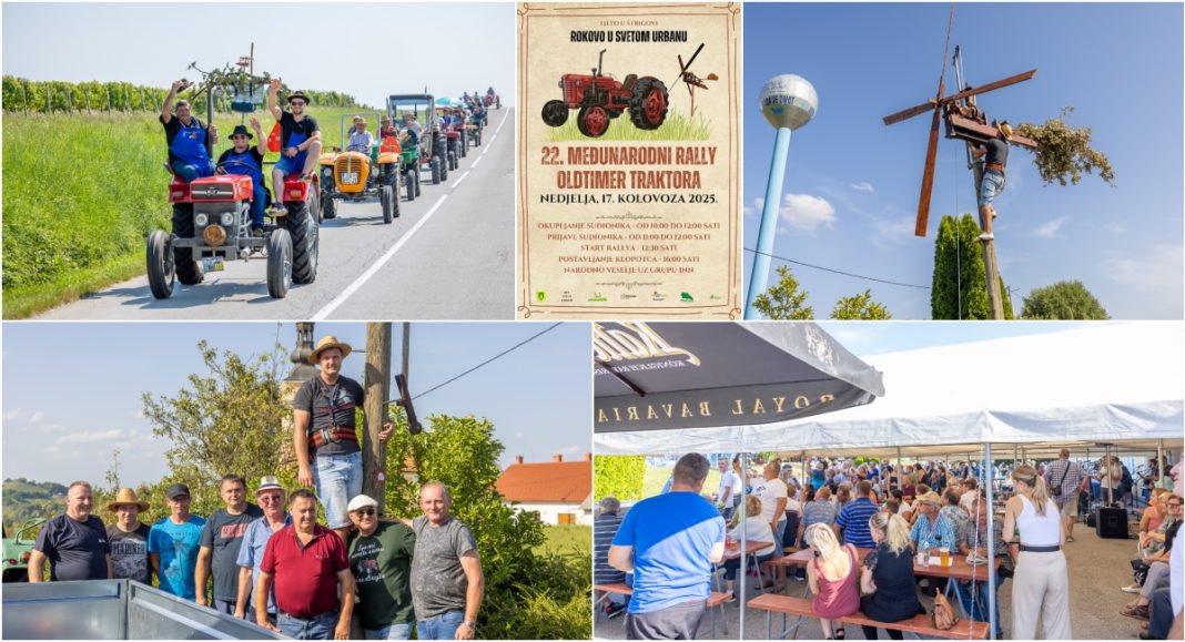 Sveti Urban ponovno okuplja oldtimer traktore i čuva tradiciju Rokova Sveti Urban ponovno okuplja oldtimer traktore i čuva tradiciju Rokova