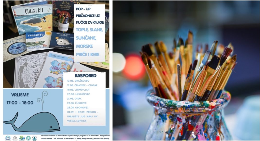 Prelog: Pop-up pričaonice uz kućice za knjige – tople, slane, sunčane, morske priče i igre Prelog: Pop-up pričaonice uz kućice za knjige – tople, slane, sunčane, morske priče i igre