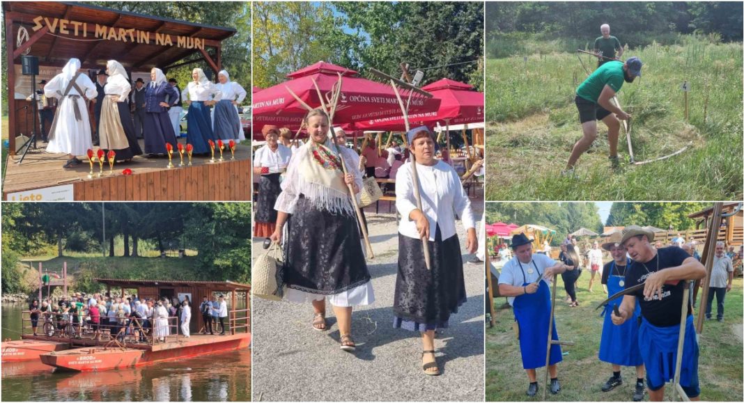 FOTO/VIDEO Više od 30 kosaca natjecalo se u košnji ručnom kosom u Svetom Martinu na Muri FOTO/VIDEO Više od 30 kosaca natjecalo se u košnji ručnom kosom u Svetom Martinu na Muri