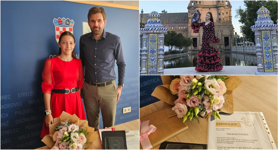 Načelnik Općine Mala Subotica održao prijem za Vanessu Golubić Načelnik Općine Mala Subotica održao prijem za Vanessu Golubić