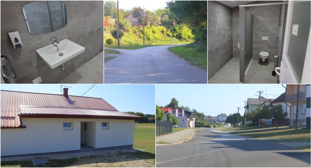 FOTO U Krištanovcu obnovljena fasada i sanitarni čvor na Sportskom domu, kreće rekonstrukcija prometnice i izgradnja pješačke staze FOTO U Krištanovcu obnovljena fasada i sanitarni čvor na Sportskom domu, kreće rekonstrukcija prometnice i izgradnja pješačke staze