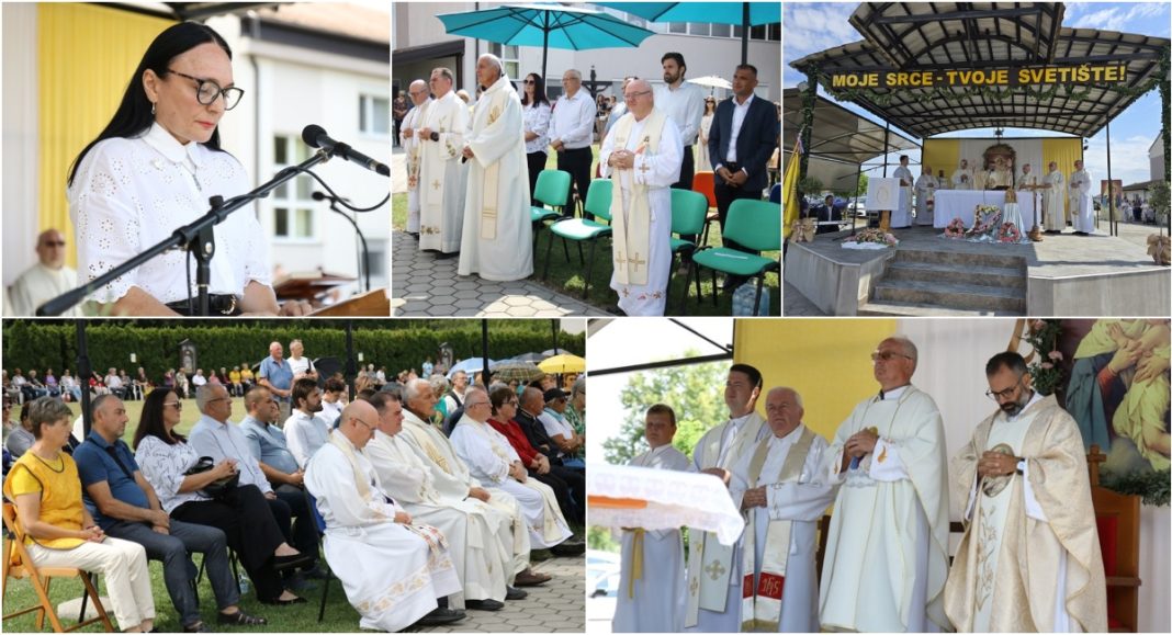 FOTO Svečano obilježena 16. obljetnica posvete svetišta Kraljice srca u Maloj Subotici FOTO Svečano obilježena 16. obljetnica posvete svetišta Kraljice srca u Maloj Subotici