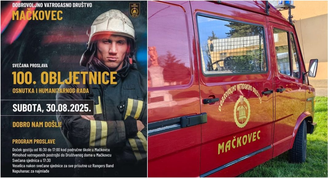 DVD Mačkovec obilježava 100. obljetnicu – svečana sjednica, mimohod i velika zabava za mještane DVD Mačkovec obilježava 100. obljetnicu – svečana sjednica, mimohod i velika zabava za mještane