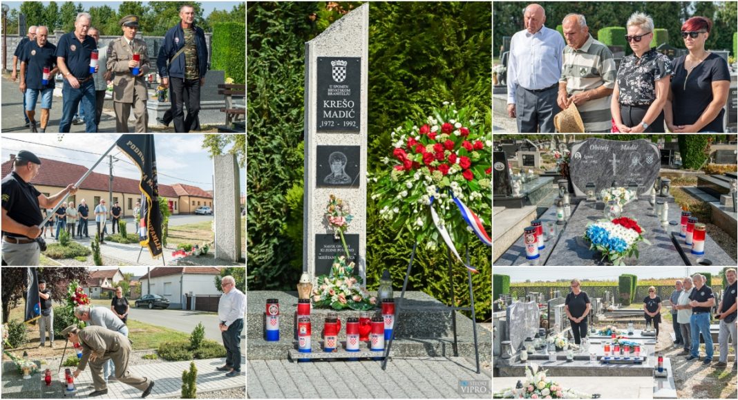 FOTO U Draškovcu i Čukovcu obilježena obljetnica pogibije Kreše Madića FOTO U Draškovcu i Čukovcu obilježena obljetnica pogibije Kreše Madića