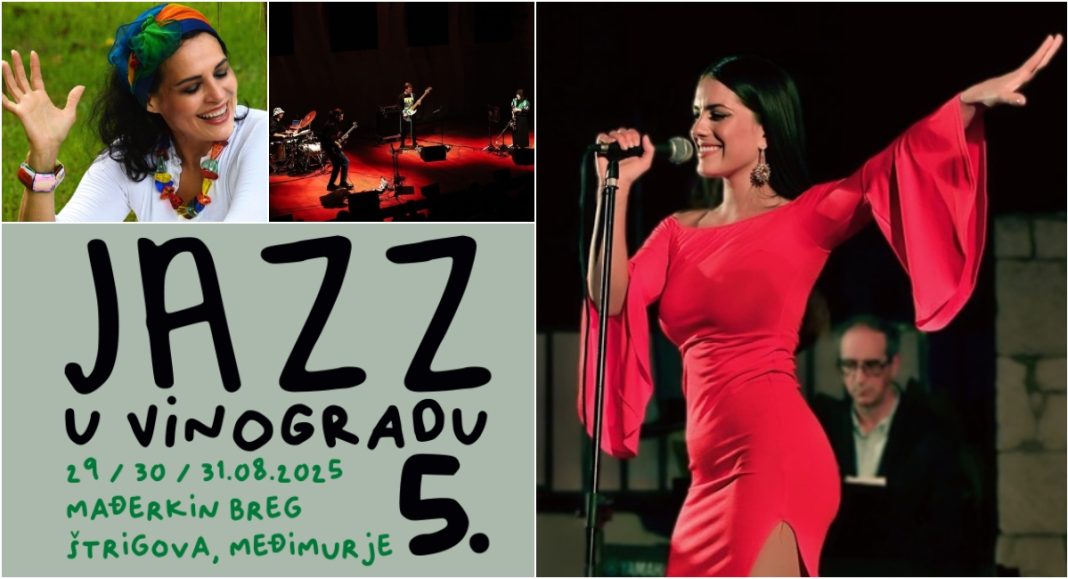 Peto izdanje festivala ‘Jazz u vinogradu’ na Mađerkinom bregu spaja vrhunsku glazbu, vino i jedinstven krajolik Peto izdanje festivala ‘Jazz u vinogradu’ na Mađerkinom bregu spaja vrhunsku glazbu, vino i jedinstven krajolik