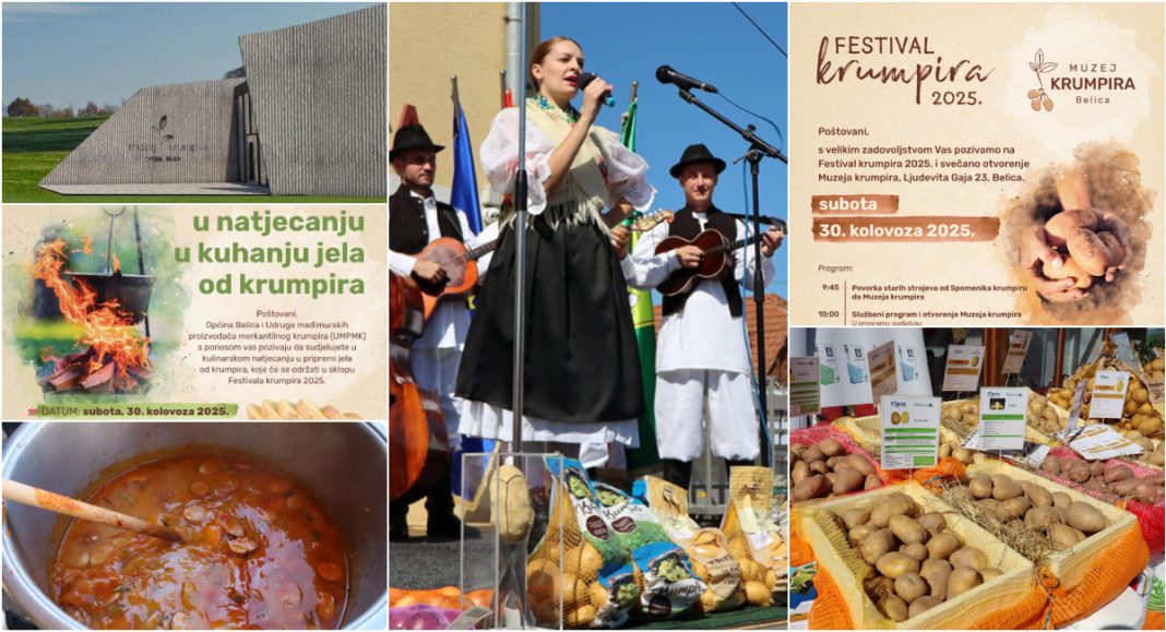 Belica spremna za ‘Festival krumpira’, natjecanje u kuhanju i svečano otvorenje Muzeja krumpira! Belica spremna za ‘Festival krumpira’, natjecanje u kuhanju i svečano otvorenje Muzeja krumpira!