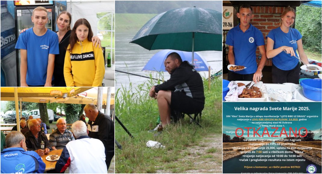 Otkazano ribičko natjecanje i manifestacija ‘Ljeto ribe uz Dravu’ u Svetoj Mariji! Otkazano ribičko natjecanje i manifestacija ‘Ljeto ribe uz Dravu’ u Svetoj Mariji!