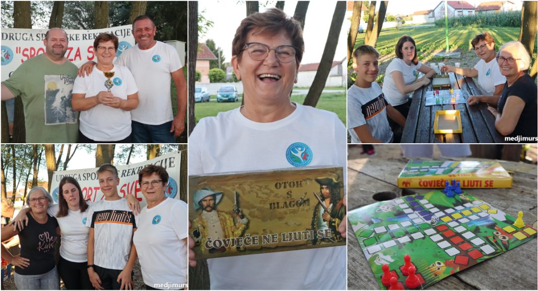 FOTO Jasna Zrna, umirovljenica iz Hodošana, pobjednica turnira ‘Čovječe, ne ljuti se!’ u Goričanu FOTO Jasna Zrna, umirovljenica iz Hodošana, pobjednica turnira ‘Čovječe, ne ljuti se!’ u Goričanu