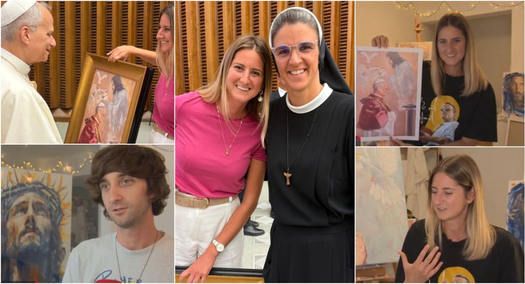 VIDEO Eva Vukina o darivanju slike papi: ‘Imao je ozareno lice, zasuzile su mu se oči’ VIDEO Eva Vukina o darivanju slike papi: ‘Imao je ozareno lice, zasuzile su mu se oči’