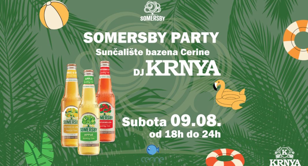 Ljeto, glazba i osvježenje – jedan jedini DJ Krnya na Bazenima Cerine Ljeto, glazba i osvježenje – jedan jedini DJ Krnya na Bazenima Cerine