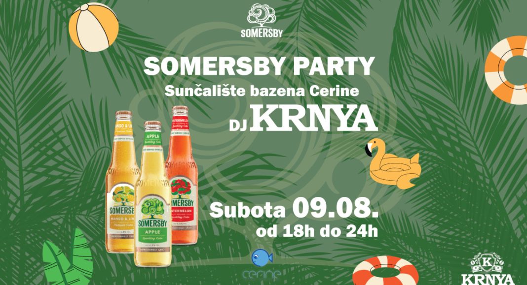 Ljeto, glazba i osvježenje – jedan jedini DJ Krnya na Bazenima Cerine Ljeto, glazba i osvježenje – jedan jedini DJ Krnya na Bazenima Cerine