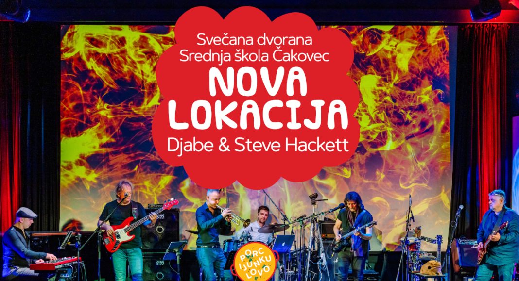 Zbog lošeg vremena koncert Djabe & Steve Hackett seli se u dvoranu SŠ Čakovec Zbog lošeg vremena koncert Djabe & Steve Hackett seli se u dvoranu SŠ Čakovec
