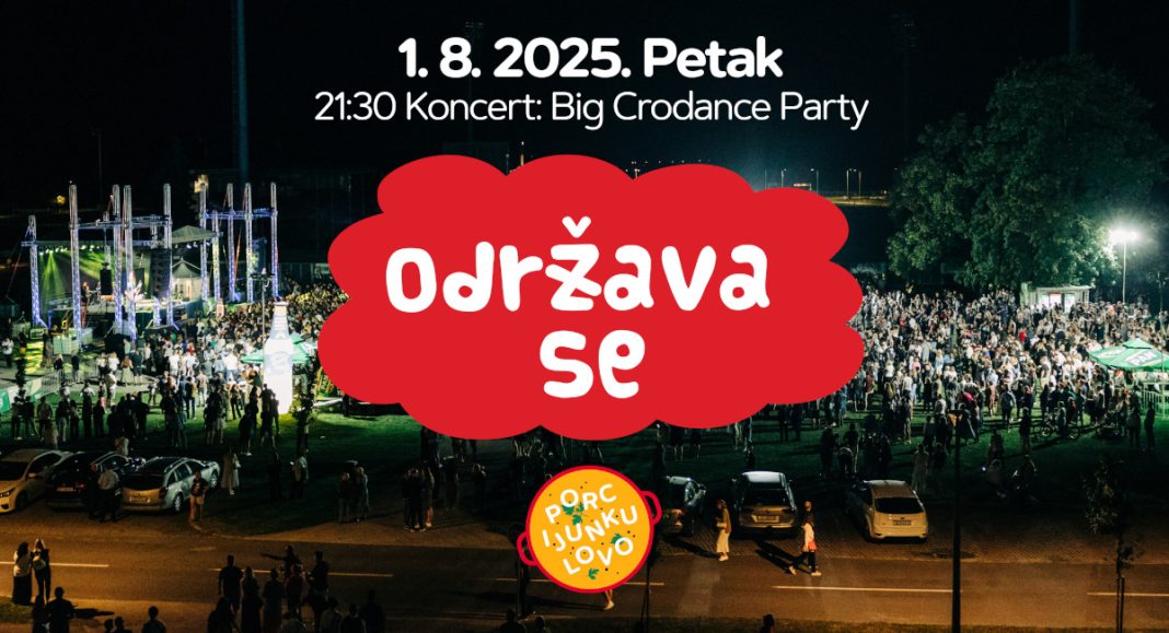 Večerašnji Big Crodance Party se održava prema planu! Večerašnji Big Crodance Party se održava prema planu!