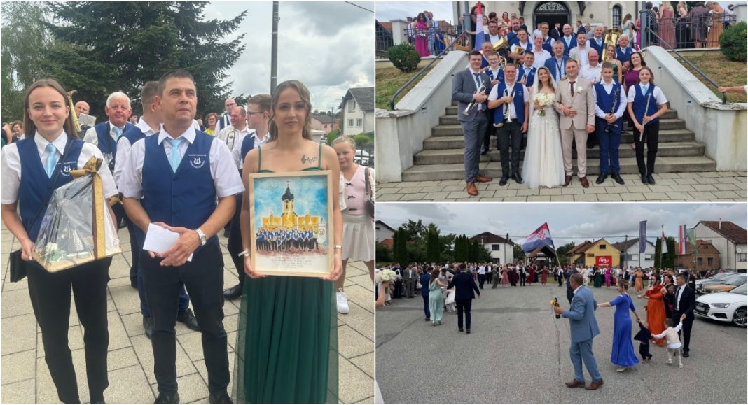 Glazba i ljubav u istom ritmu: Predsjednik Puhačkog orkestra Mala Subotica oženio svoju Karlu Glazba i ljubav u istom ritmu: Predsjednik Puhačkog orkestra Mala Subotica oženio svoju Karlu