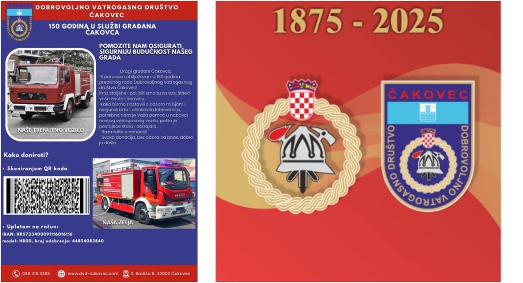 Građani pozvani da podrže rad čakovečkih vatrogasaca Građani pozvani da podrže rad čakovečkih vatrogasaca