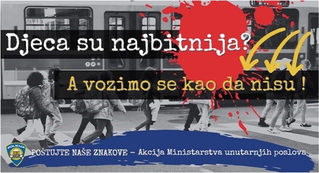 Gotovo 40 tisuća djece od idućeg tjedna samostalno u prometu – policija upozorava vozače Gotovo 40 tisuća djece od idućeg tjedna samostalno u prometu – policija upozorava vozače