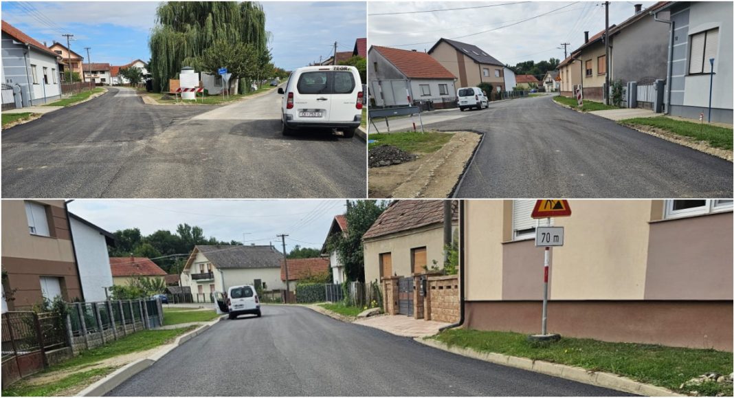 FOTO Novi izgled Dravske ulice u Goričanu: Asfaltiranje nakon 1. faze izgradnje kanalizacije FOTO Novi izgled Dravske ulice u Goričanu: Asfaltiranje nakon 1. faze izgradnje kanalizacije