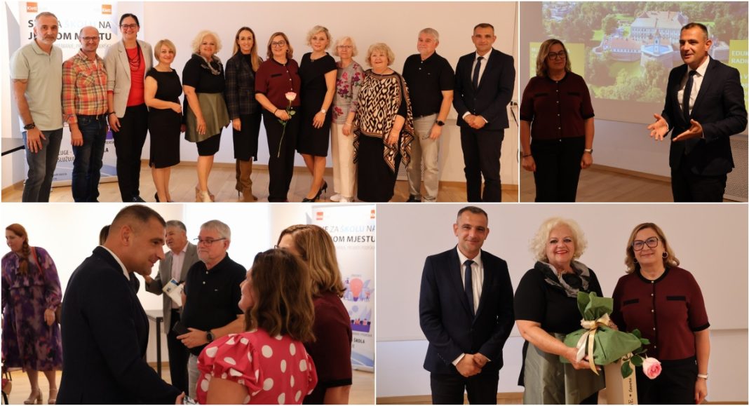 FOTO Župan Matija Posavec u Riznici Međimurja zahvalio dugogodišnjim ravnateljima škola i čestitao novima FOTO Župan Matija Posavec u Riznici Međimurja zahvalio dugogodišnjim ravnateljima škola i čestitao novima