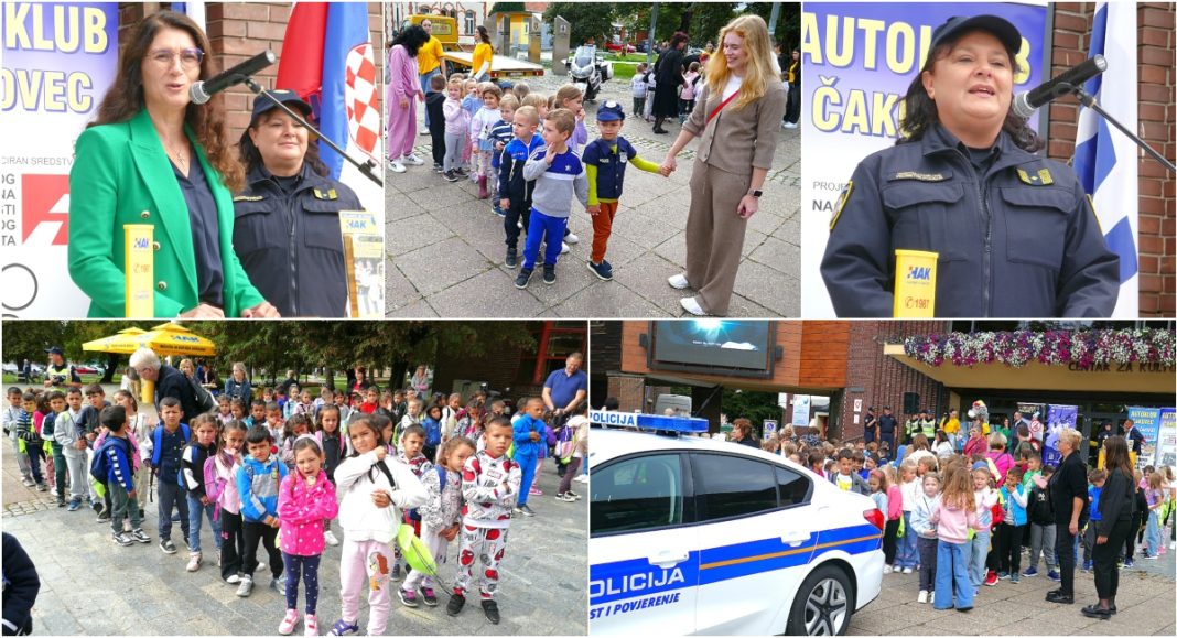 FOTO/VIDEO Čakovečki prvašići i vrtićarci učili kako sigurno doći do škole i vratiti se kući! FOTO/VIDEO Čakovečki prvašići i vrtićarci učili kako sigurno doći do škole i vratiti se kući!