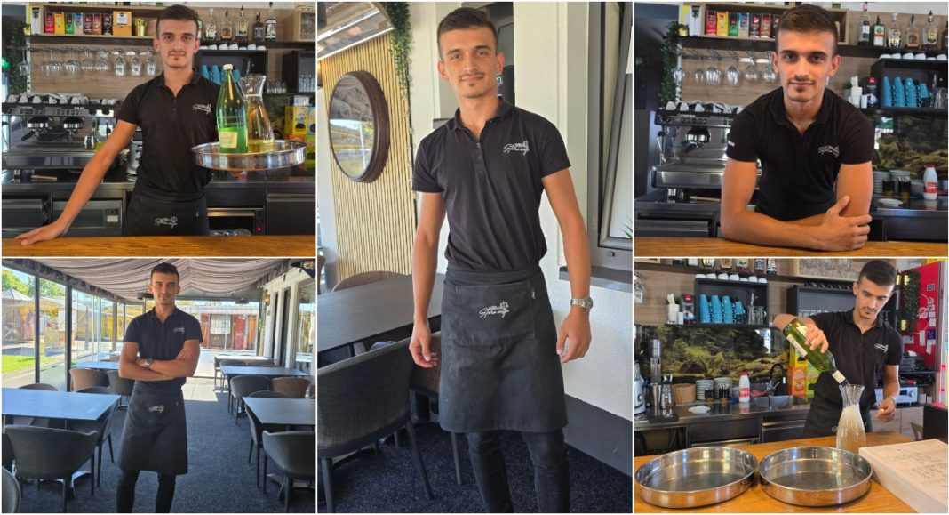 FOTO David Sabol iz Palinovca – konobar koji osvaja srca svih gostiju FOTO David Sabol iz Palinovca – konobar koji osvaja srca svih gostiju