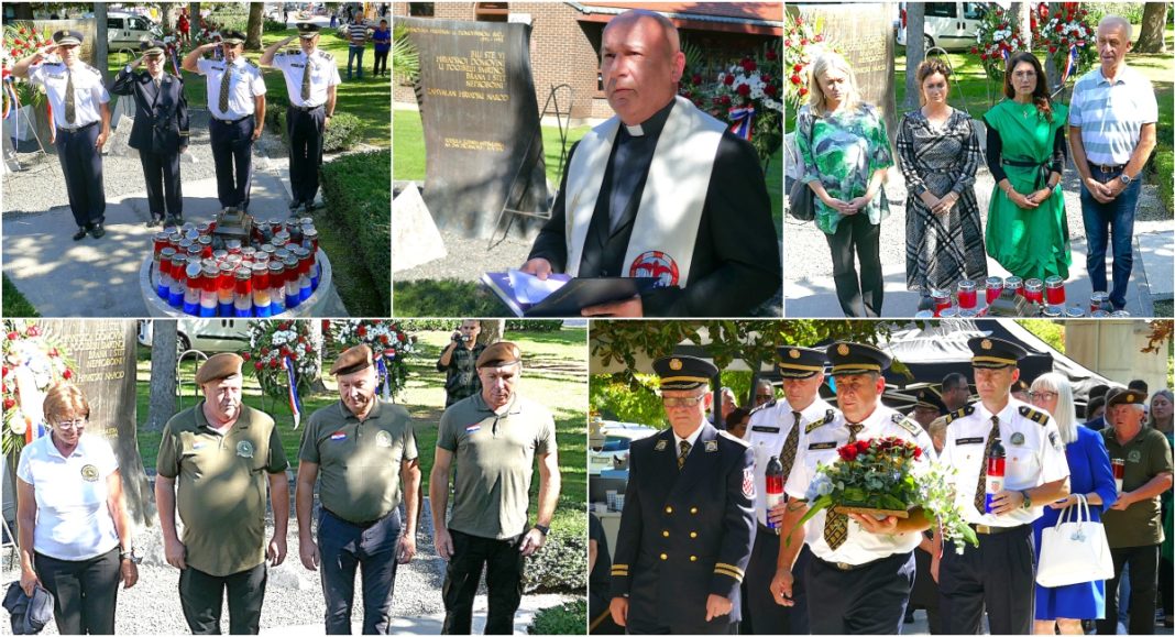 FOTO Vijenac i svijeće u počast poginulim i nestalim policajcima u Domovinskom ratu! FOTO Vijenac i svijeće u počast poginulim i nestalim policajcima u Domovinskom ratu!