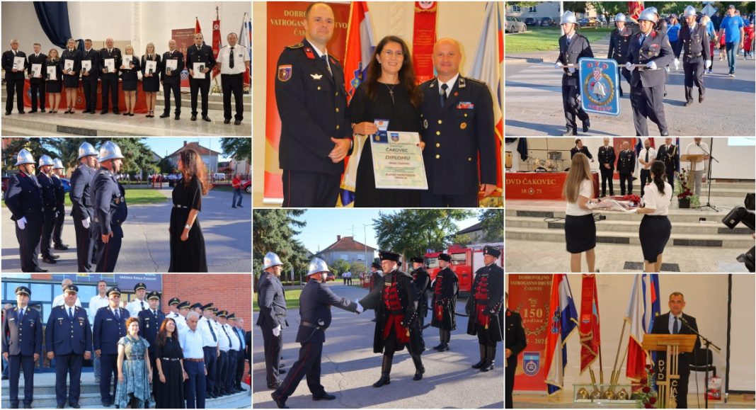 FOTO/VIDEO Čakovečki DVD obilježio stoljeće i pol tradicije mimohodom, svečanom sjednicom i dodjelom brojnih priznanja FOTO/VIDEO Čakovečki DVD obilježio stoljeće i pol tradicije mimohodom, svečanom sjednicom i dodjelom brojnih priznanja