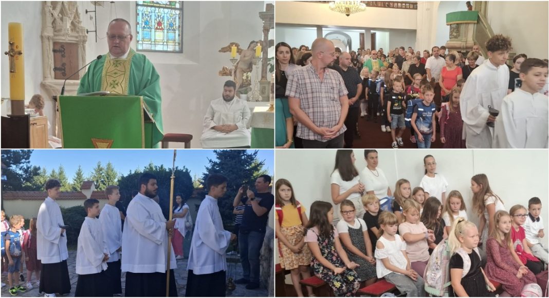 FOTO Svečana misa za početak školske godine u župi Presvetog Trojstva u Nedelišću FOTO Svečana misa za početak školske godine u župi Presvetog Trojstva u Nedelišću