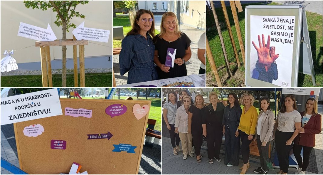 FOTO Prigodnom akcijom u Čakovcu obilježen Nacionalni dan borbe protiv nasilja nad ženama FOTO Prigodnom akcijom u Čakovcu obilježen Nacionalni dan borbe protiv nasilja nad ženama