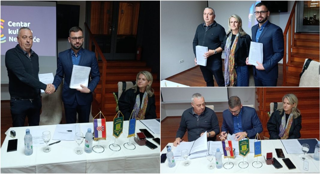 FOTO Potpisan Ugovor o izgradnji Centra za kulturu u Nedelišću FOTO Potpisan Ugovor o izgradnji Centra za kulturu u Nedelišću